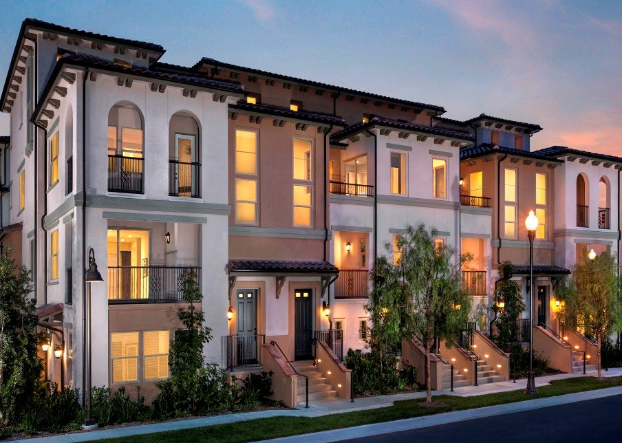 Irvine, new small family villas Since lived two fitting for investment